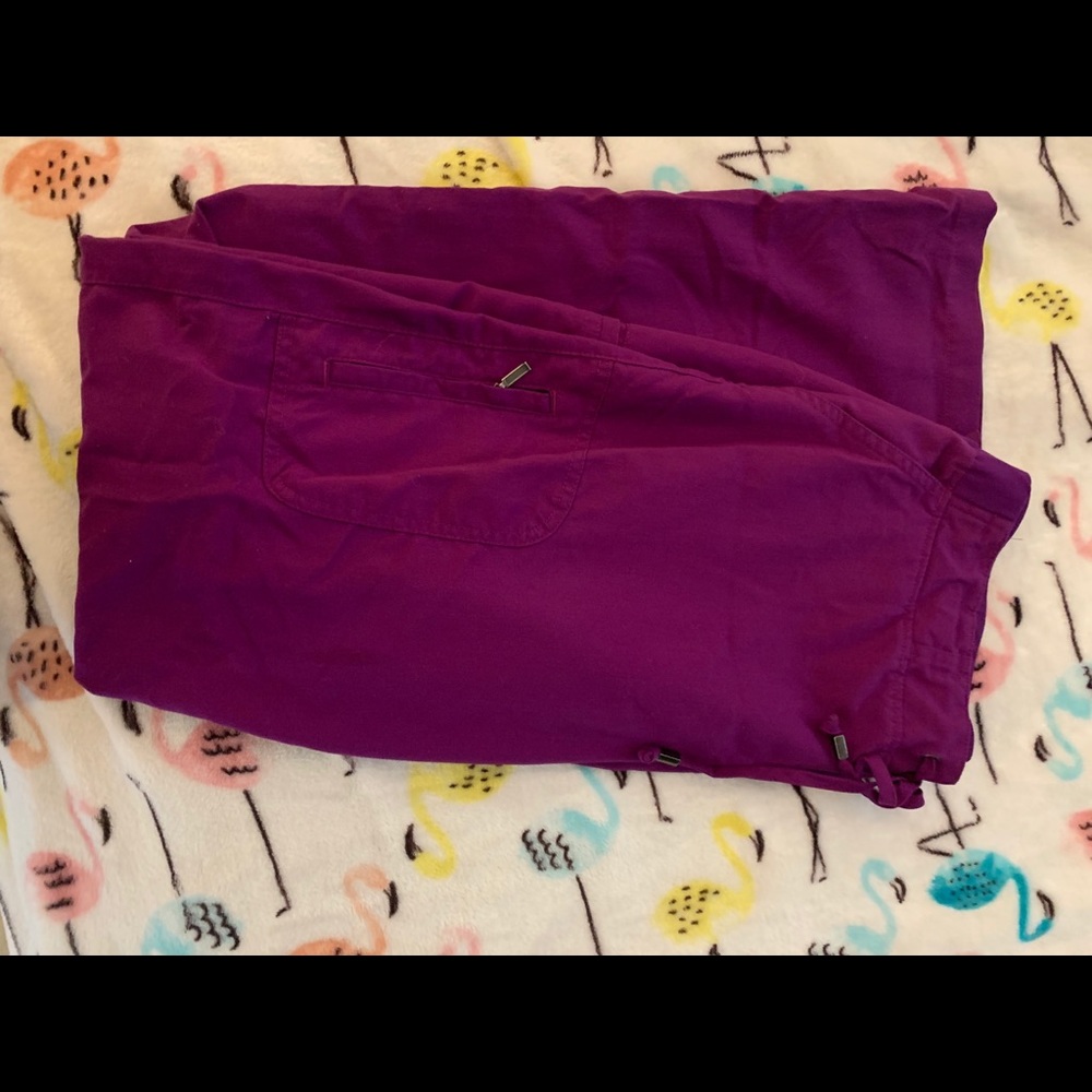 Greys anatomy scrub pants very berry